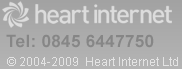 Heart Internet - UK Hosting